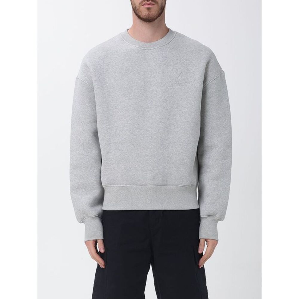 Ami Paris Sweater Men Grey
